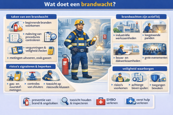 Alles over het beroep brandwacht Wat doet een brandwacht
